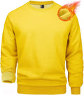 MAGCOMSEN Men's Crewneck Sweatshirt Long Sleeve Casual (Style DMJG)