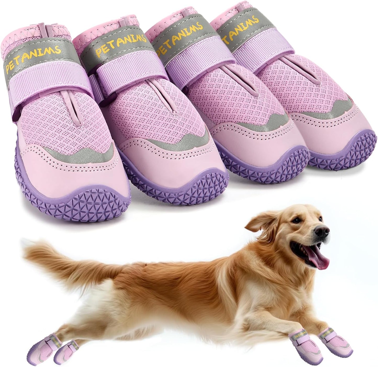 Dog Shoes for Small Dogs - Breathable Booties for All Weather