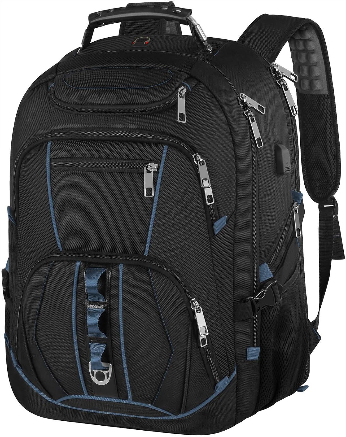 Laptop Backpack with 55L Capacity and USB Port for Travel