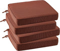 Outdoor Square Corner Seat Cushion Set of 4 - Durable Patio Comfort