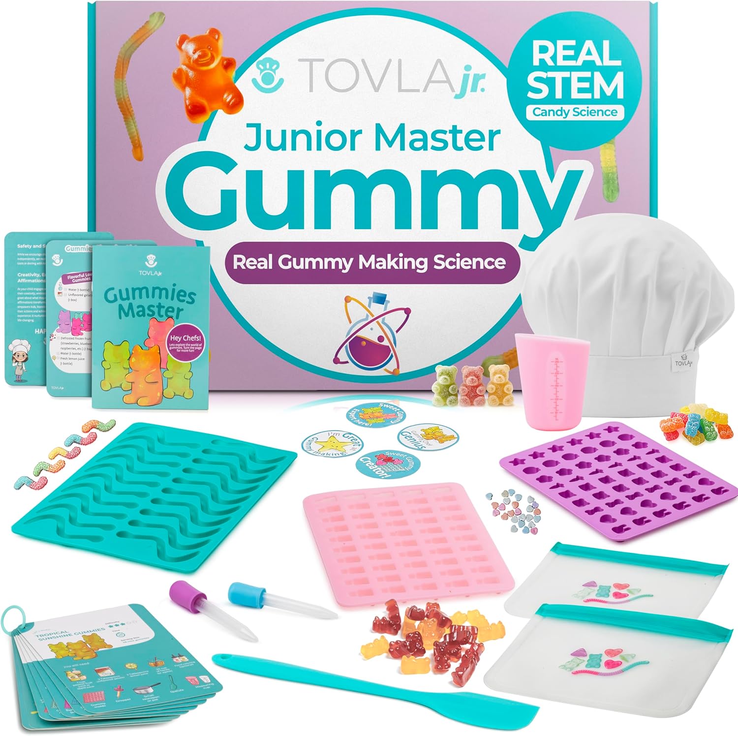 Tovla Jr. Ultimate Gummy-Making Kit for Kids - Fun DIY Candy