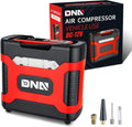 Digital Tire Inflator Portable Air Compressor with Gauge - Compact 12V