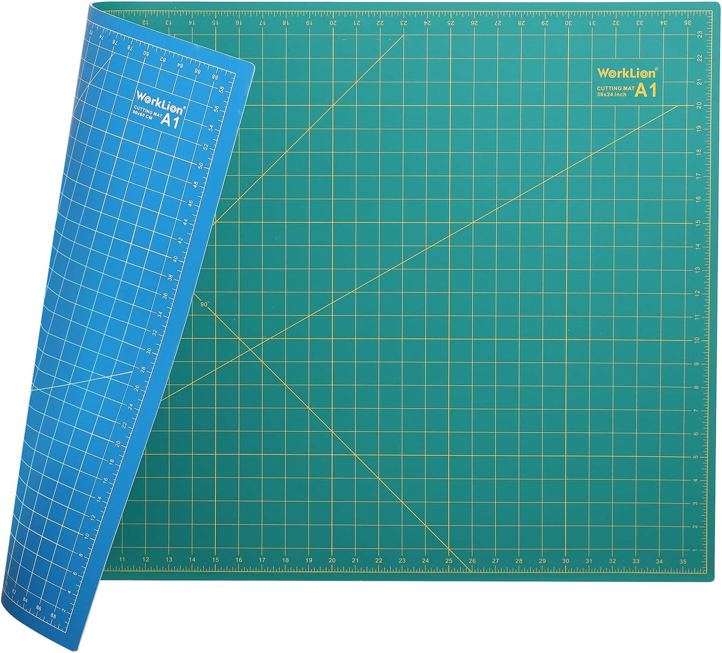 WORKLION 24 x 36 Large Self Healing Cutting Mat for Crafts