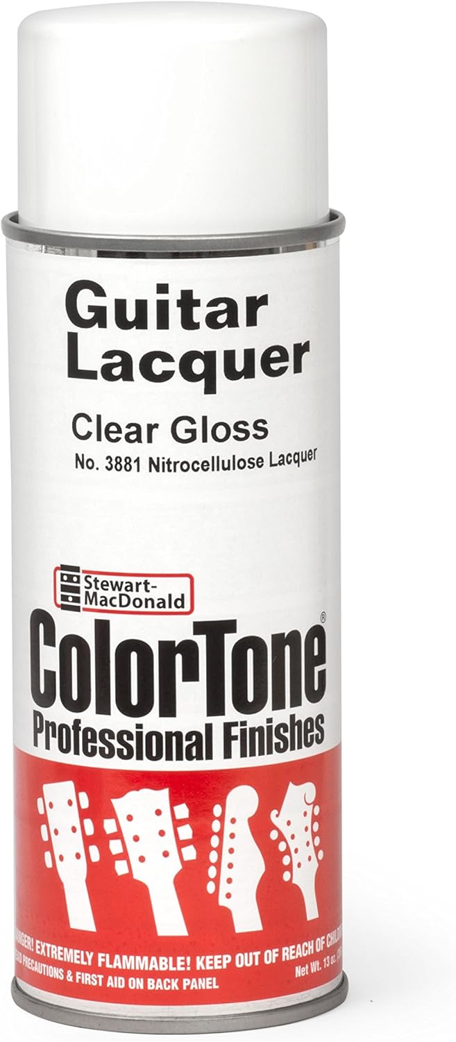 ColorTone Aerosol Guitar Lacquer for Professional Finishing