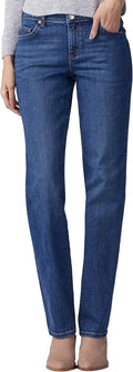 Lee Women's Petite Relaxed Fit Straight Leg Jean (Style 7S8S)