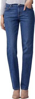 Lee Women's Petite Relaxed Fit Straight Leg Jean (Style 742S)
