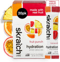 Skratch Labs Hydration Packets Fruit Punch - Portable Electrolyte Mix