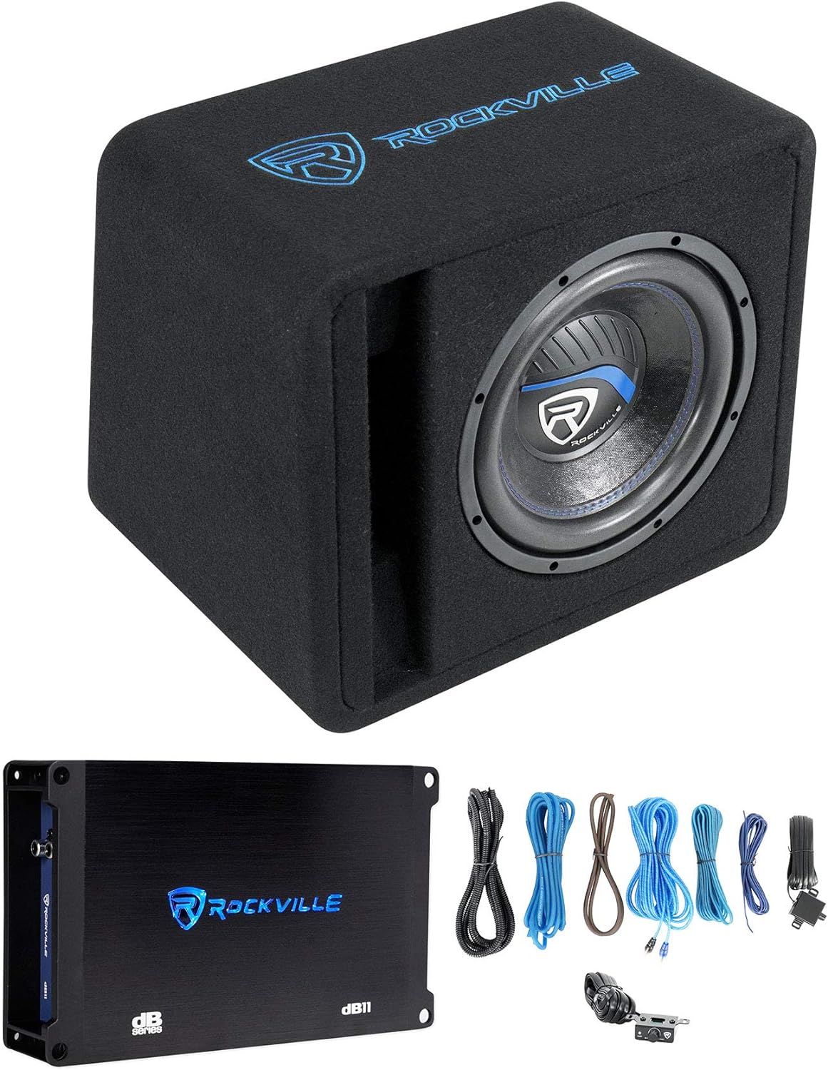Rockville SK510 10in Loaded K5 Subwoofer with Powerful Bass