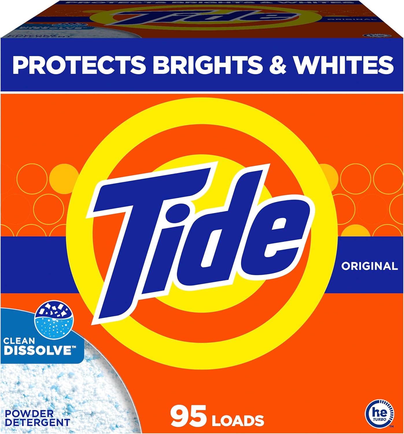 Tide Original Scent Powder Detergent - 95 Loads