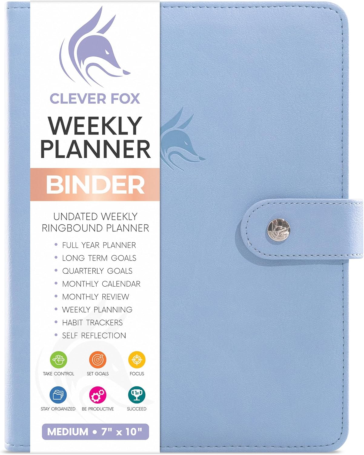 Clever Fox Weekly Planner Binder for Effective Time Management