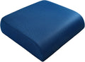 Extra Thick Large Seat Cushion 19 x 17.5 x 4 in - Gel Memory Foam