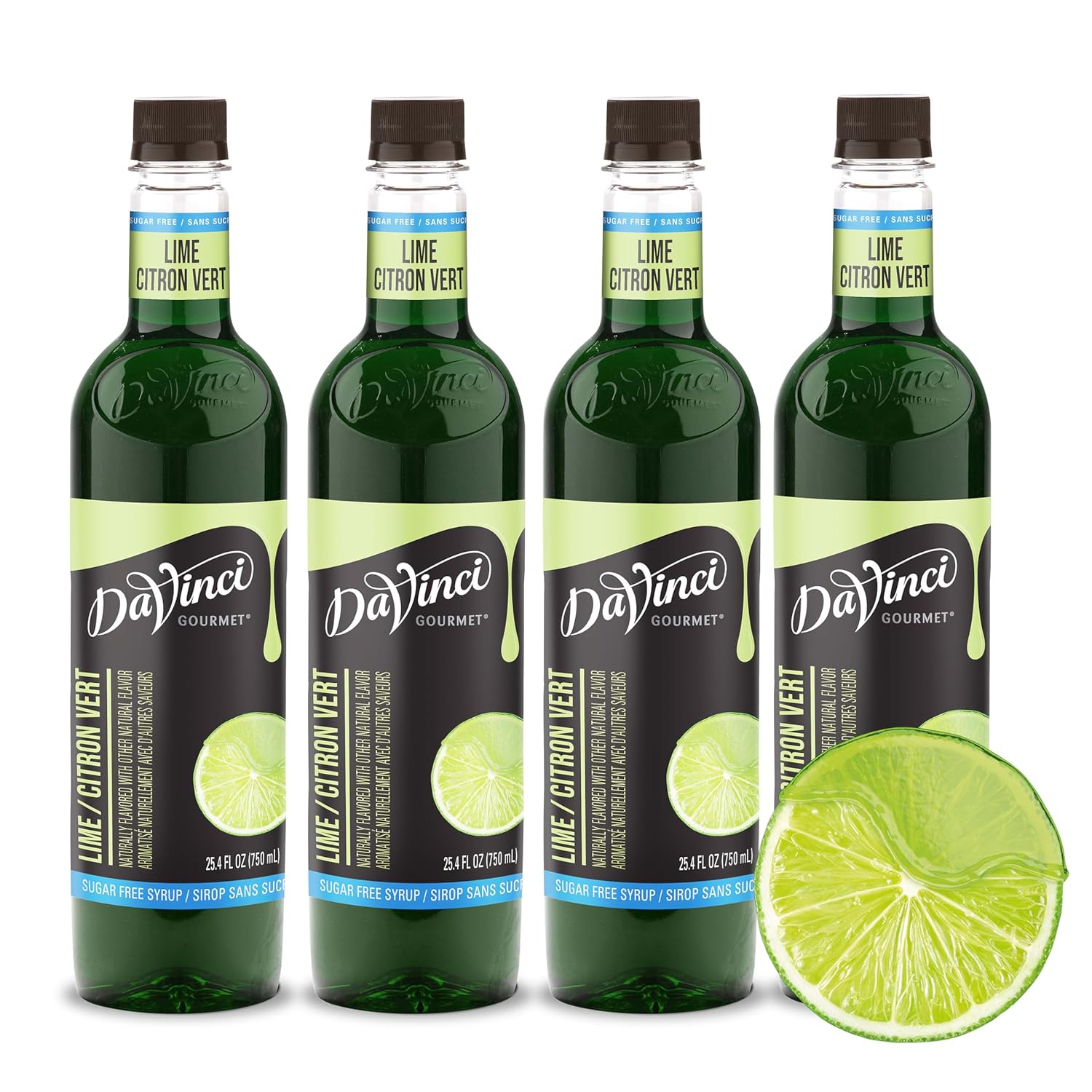 Sugar-Free Lime Syrup for Delicious Beverages and Desserts