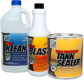 KBS Auto Fuel Tank Sealer Kit, Seals Up to 25 Gallon Tank - DIY Repair