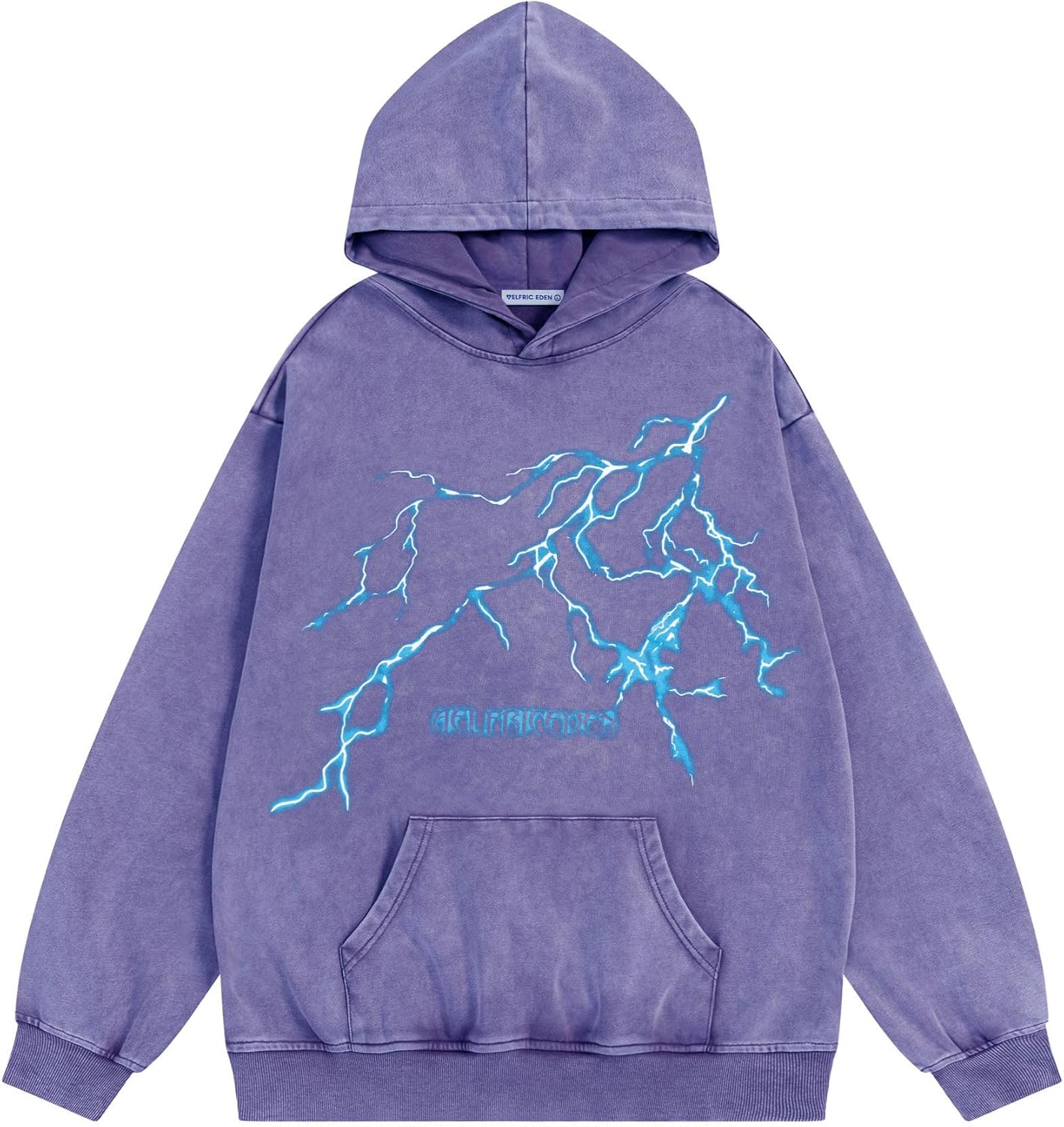 Aelfric Eden Lightning Graphic Hoodie for Trendy Streetwear