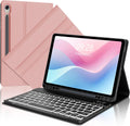 Backlit Samsung Tab S9 FE/S9/S10 FE Keyboard Case - 7 Color Backlight