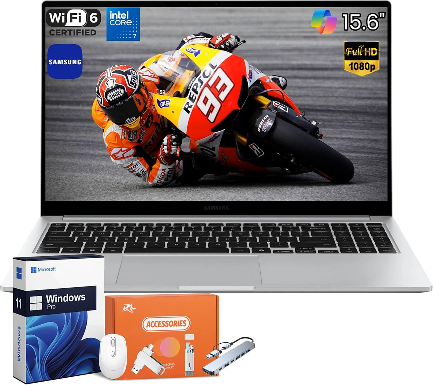 Samsung Galaxy Book4 Laptop for Students with Intel Core 7