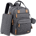 Diaper Bag Backpack 4 in 1 - Large Unisex Waterproof Organizer