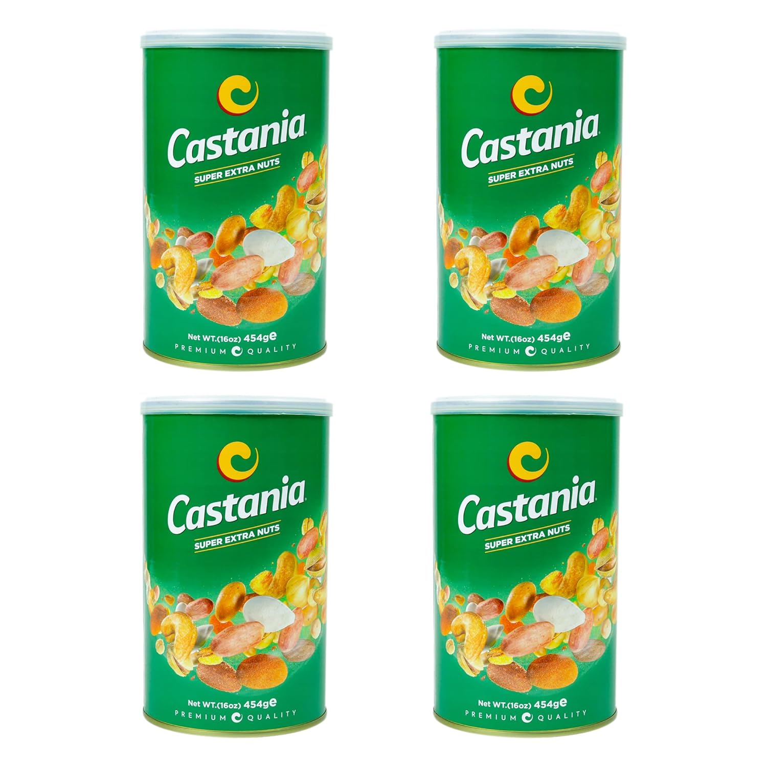Castania BBQ Lebanese Mixed Nuts Super Extra Snack Mix 16oz
