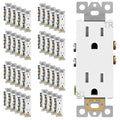 Decorator Tamper-Resistant Wall Outlet 15A 125V - 40 Pack