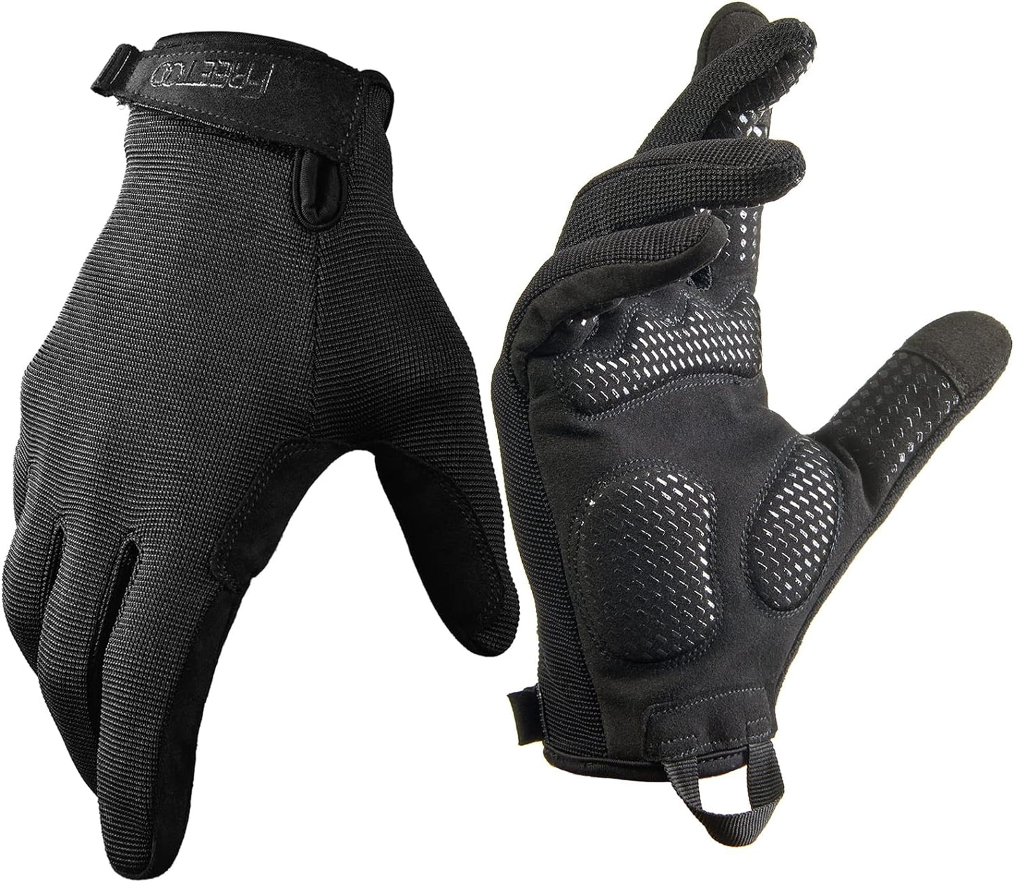 FREETOO Men's Full-Finger Workout Gloves: Ultimate Grip & Protection