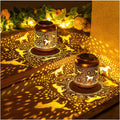 Horse Solar Lanterns 2 Pack - Decorative Outdoor Hanging Lights