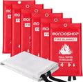 Fire Blanket Emergency 6pack 40in x 40in - Portable Fire Safety