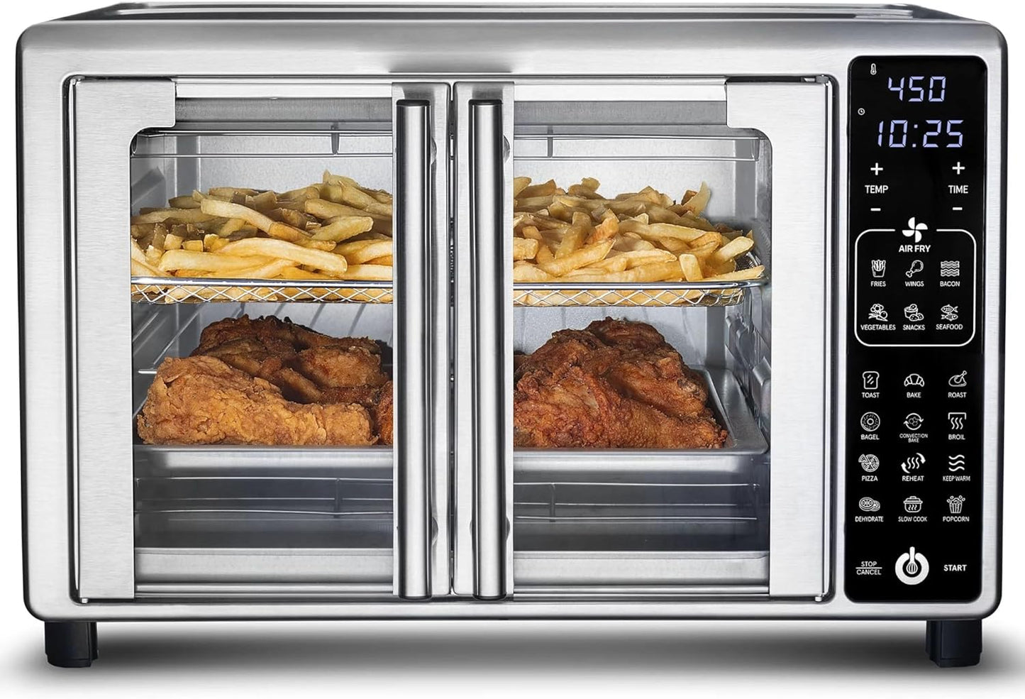 Effortless Cooking: 6-Slice Air Fryer Toaster Oven