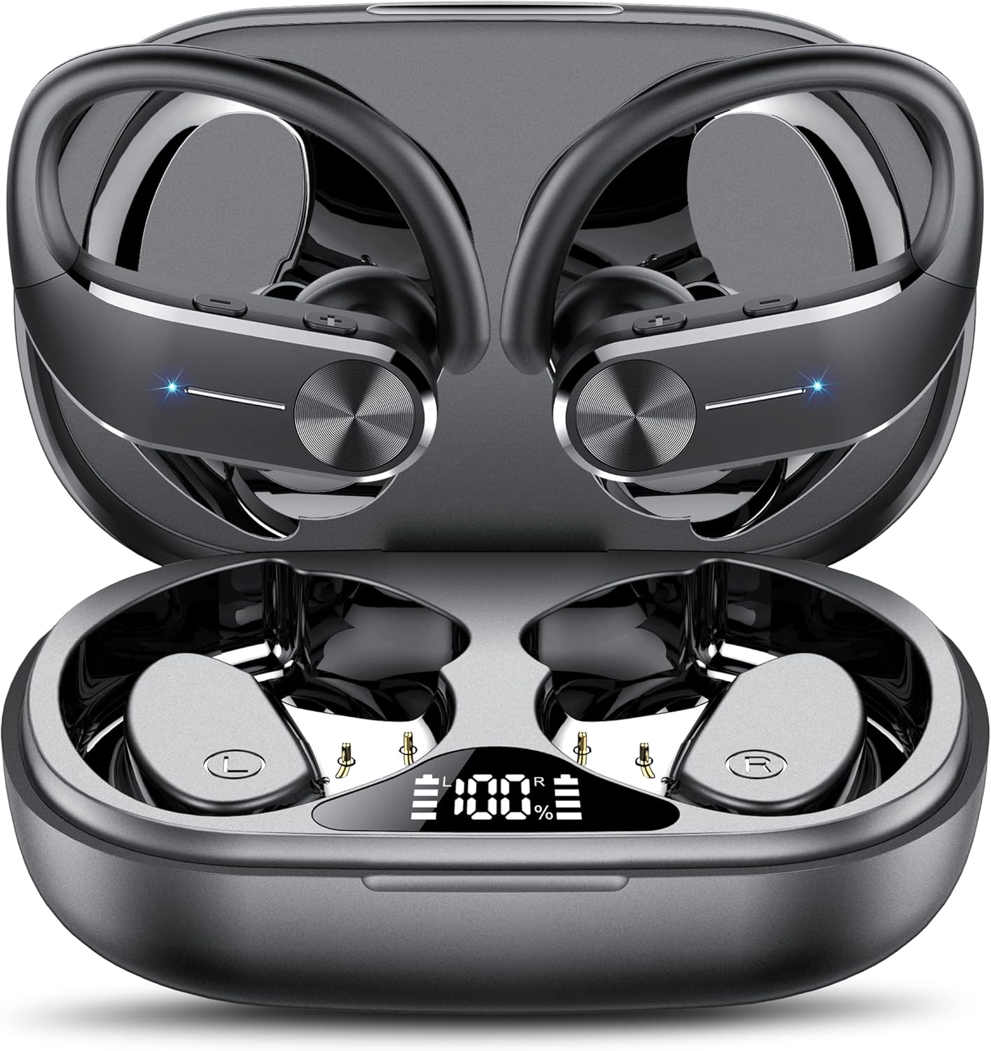 68H Playtime Bluetooth Earbuds IP8 Waterproof