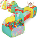 5pc Kids Play Tent for Toddlers with Ball Pit & Tunnel - Active Play