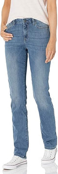 Women's Slim Straight Jean - Comfortable Everyday Fit