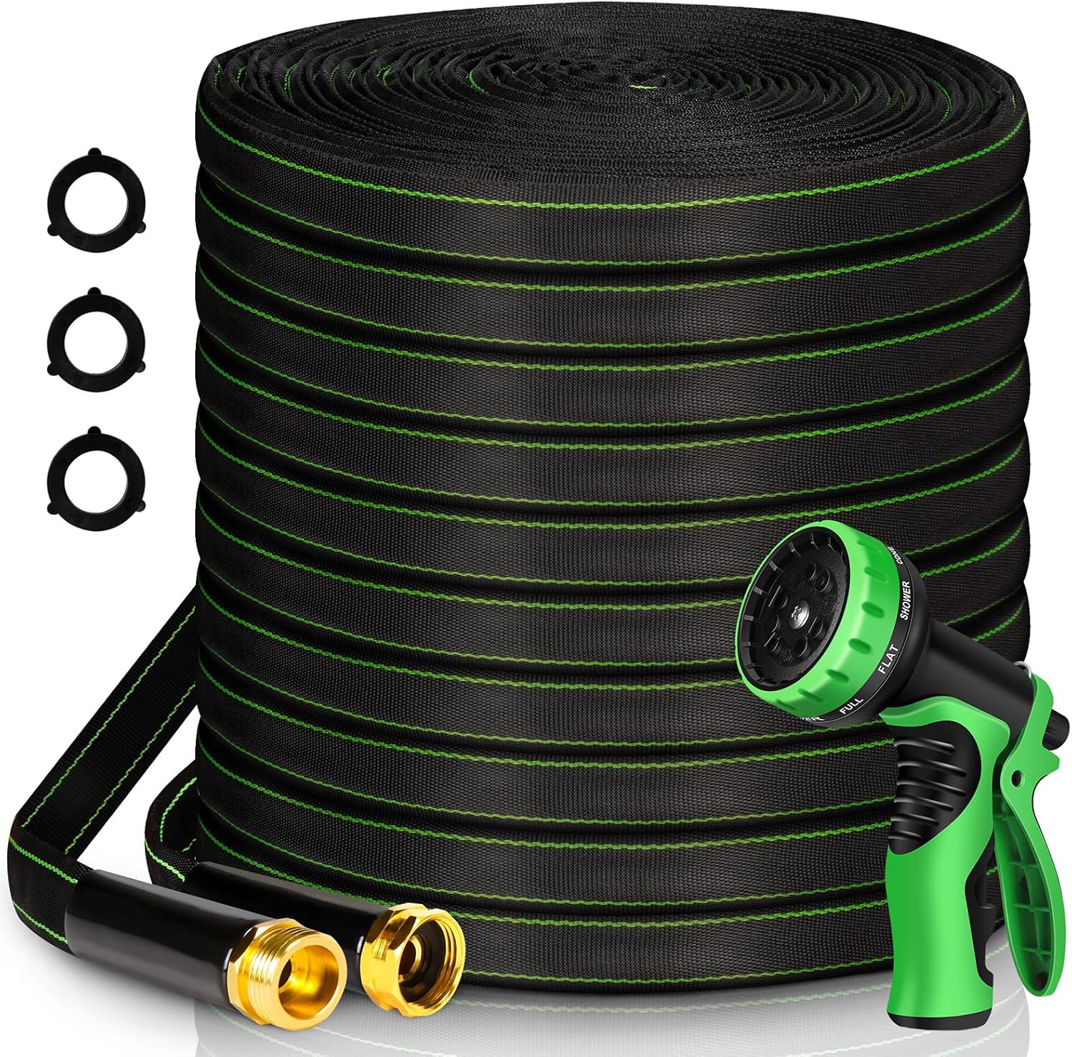 Garden Hose 100 ft Flexible Heavy Duty Lightweight No Kink