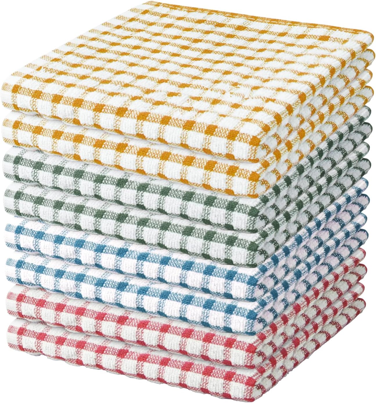 Nialnant 8 Pcs Quick Drying Kitchen Dish Rags
