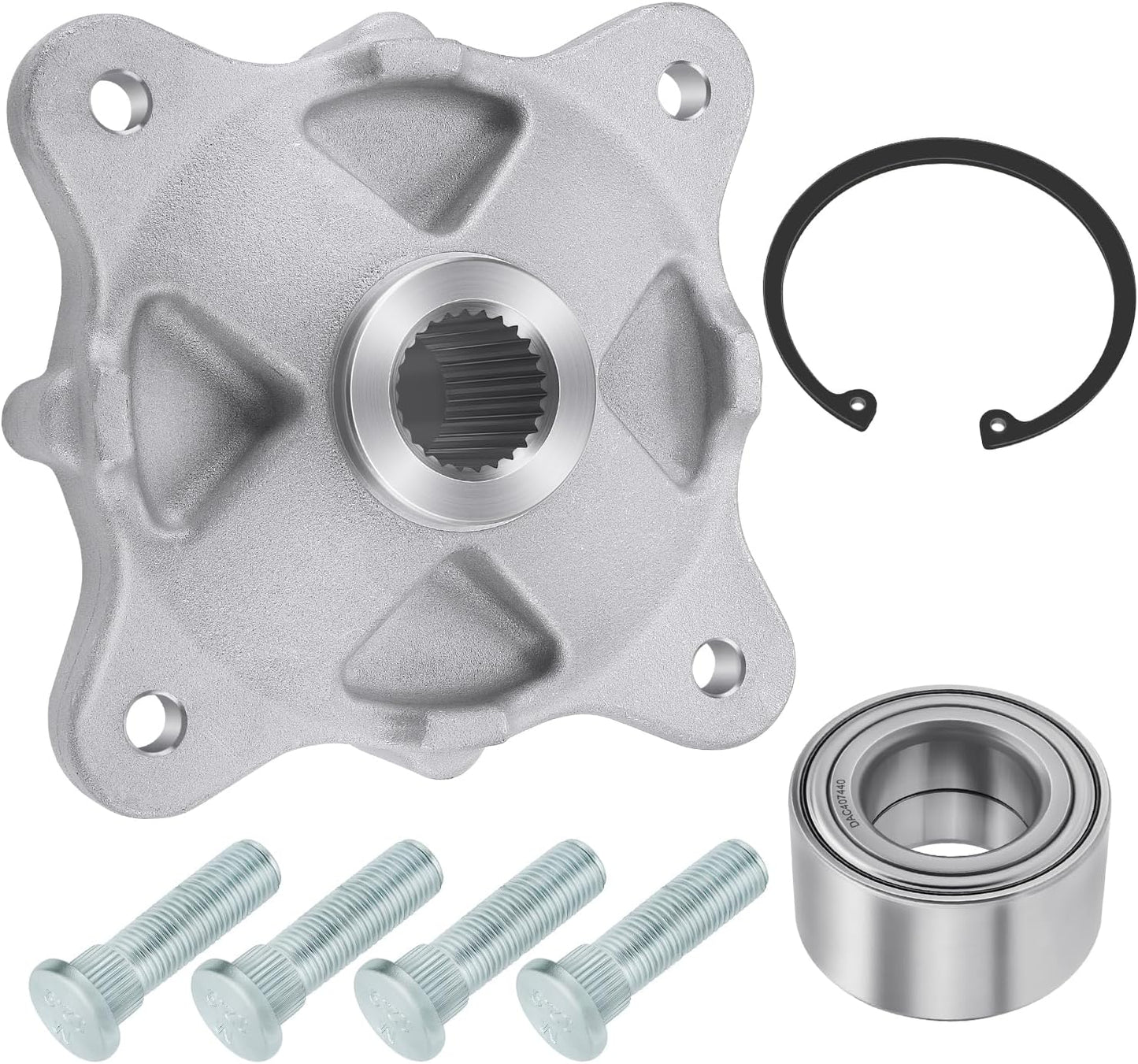 JAVIK Rear Wheel Hub & Bearing Studs Kit for Polaris RZR & Ranger