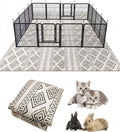 BNOSDM Large 91in x 63in Washable Bunny Cage Liner - Non Slip Pad