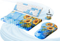 Ergonomic Mouse Pad and Keyboard Wrist Rest Set - Memory Foam Comfort