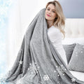 CHOSHOME Cooling Blanket for Hot Sleepers - Grey Queen Size
