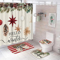 Winter Wonderland Bathroom Set - Festive Holiday Decor!