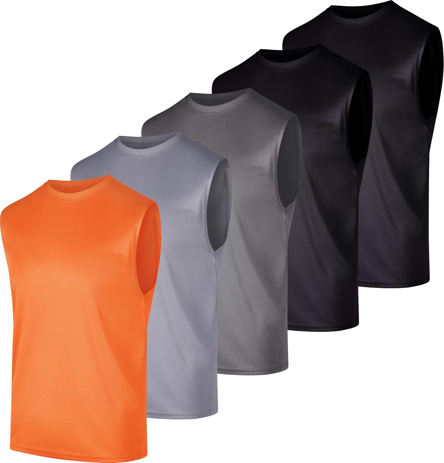 Real Essentials Men's Mesh Active Tank Top for Ultimate Comfort