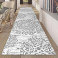 HEBE Hallway Runner Rug 2ft x 10ft - Washable Vintage Boho Runner