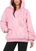 NIeyook Sherpa Fleece Hoodies for Women - Cozy Zip Up Sweatshirt