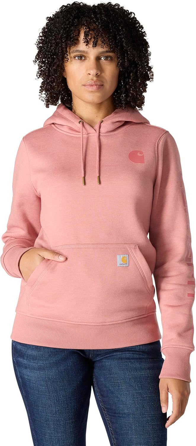 Carhartt Women's Clarksburg Graphic Sleeve Pullover Sweatshirt