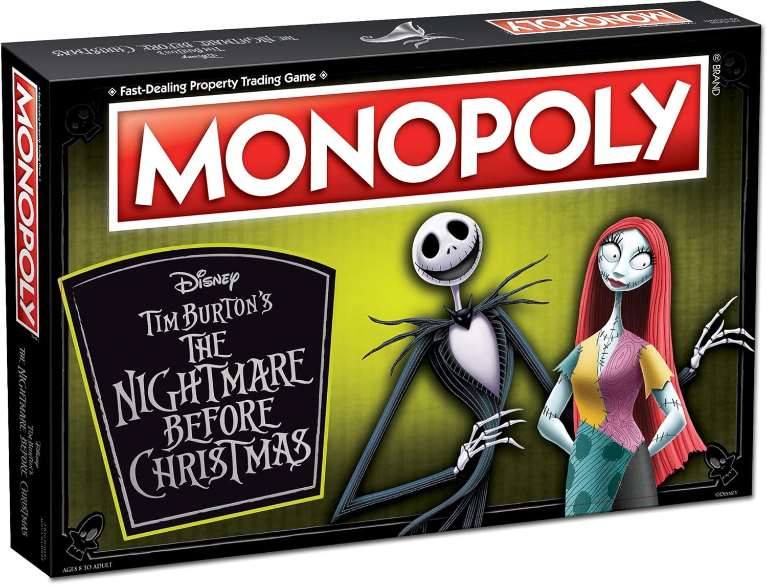 Monopoly Disney Nightmare Before Christmas Board Game Fun