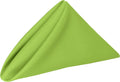 Ultimate Textile Cloth Napkins 17x17in Lime - Set of 120