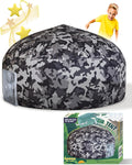 Skywin Inflatable Tent for Kids (Camo Dark Grey) - Fast Setup Play