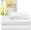 California Design Den Queen Sheet Set - 400 TC Sateen Cotton
