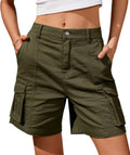 IVIR Bermuda Cargo Shorts for Women Knee Length (Style 4D2L)