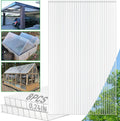 8 Pack Polycarbonate Greenhouse Panels 4 ft x 2 ft - Durable Twin-Wall