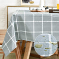 Wipeable PVC Tablecloth: Waterproof & Stylish 54x54