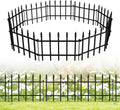 Decorative Metal Garden Fence for Flower Bed and Lawn Use