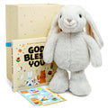 HELLO 2 KIDS Praise Bunny Christian Baby Gift Set - Faithful Keepsake